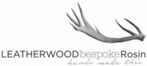 LEATHERWOOD bespoke Rosin hands made this Logo (WIPO, 14.09.2016)