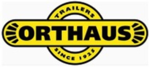 ORTHAUS TRAILERS SINCE 1925 Logo (WIPO, 06/08/2018)