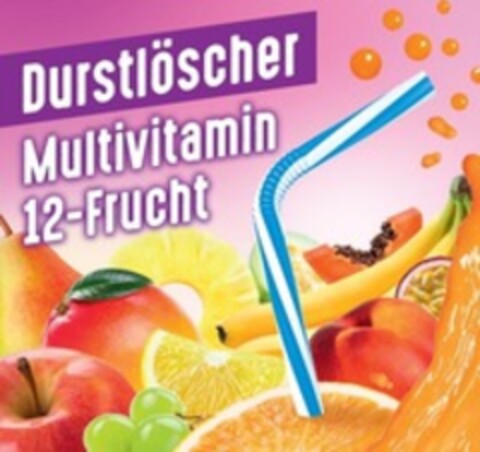 Durstlöscher Multivitamin 12-Frucht Logo (WIPO, 08/05/2022)