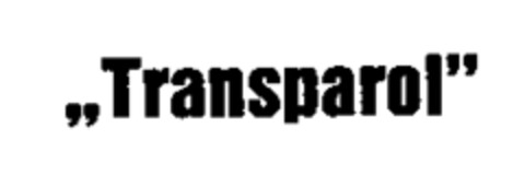 Transparol Logo (WIPO, 11/20/1953)