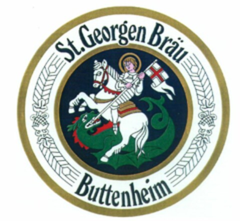 St. Georgen Bräu Buttenheim Logo (WIPO, 20.03.1995)