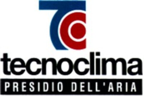 TC tecnoclima PRESIDIO DELL'ARIA Logo (WIPO, 03/19/1998)