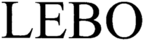 LEBO Logo (WIPO, 06.10.2003)