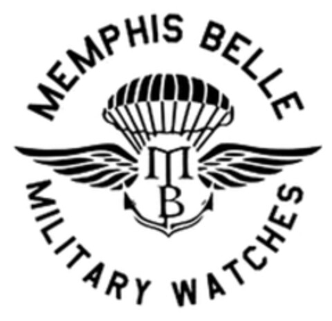 MB MEMPHIS BELLE MILITARY WATCHES Logo (WIPO, 14.11.2019)