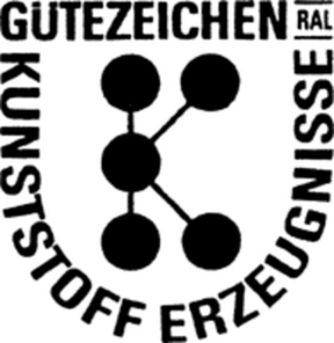 GÜTEZEICHEN KUNSTSTOFF ERZEUGNISSE RAL Logo (WIPO, 05.01.1968)