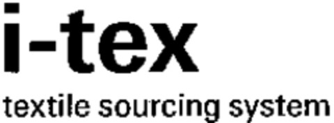 i-tex textile sourcing system Logo (WIPO, 21.07.2010)