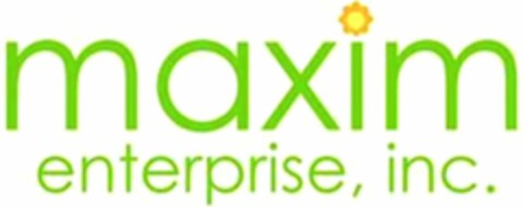 maxim enterprise, inc. Logo (WIPO, 31.07.2013)