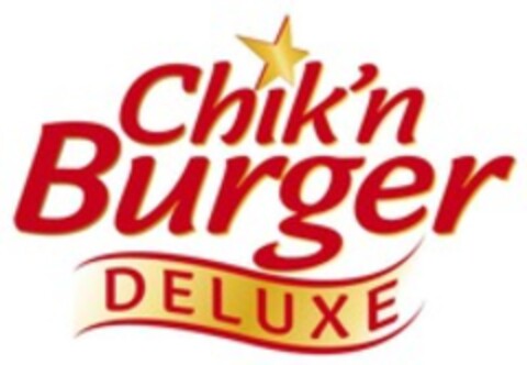 Chik'n Burger DELUXE Logo (WIPO, 05/07/2013)