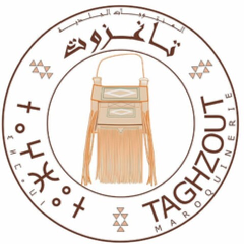 TAGHZOUT MAROQUINERIE Logo (WIPO, 28.09.2017)