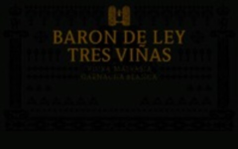 BARON DE LEY TRES VIÑAS VIURA MALVASIA GARNACHA BLANCA Logo (WIPO, 14.02.2018)
