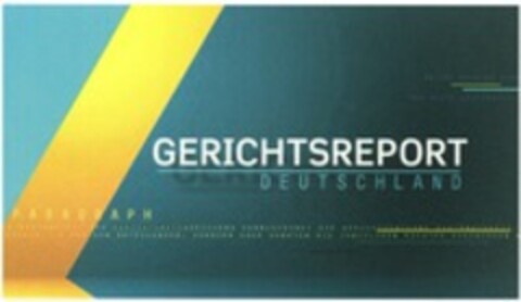 GERICHTSREPORT DEUTSCHLAND Logo (WIPO, 25.08.2020)