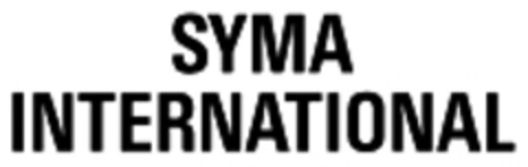 SYMA INTERNATIONAL Logo (WIPO, 08.08.1969)