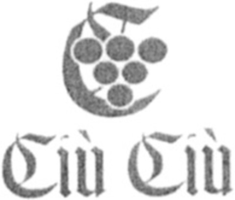 C Ciù Ciù Logo (WIPO, 17.09.2008)
