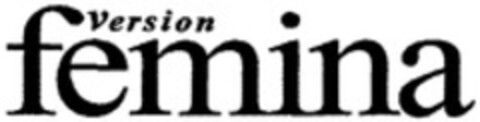 Version femina Logo (WIPO, 07/24/2013)