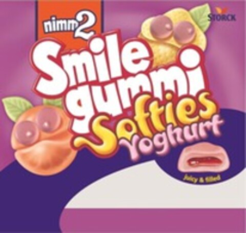 nimm2 Smilegummi Softies Yoghurt juicy & filled STORCK Logo (WIPO, 12/09/2016)