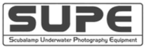 SUPE Scubalamp Underwater Photography Equipment Logo (WIPO, 22.03.2019)