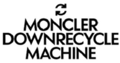 MONCLER DOWNRECYCLE MACHINE Logo (WIPO, 07.04.2023)