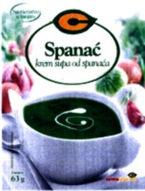 C Spanac krem supa od spanaca Logo (WIPO, 02.04.2008)
