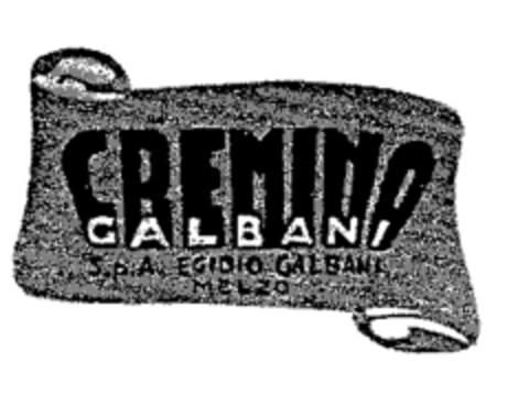 CREMINO GALBANI Logo (WIPO, 14.10.1949)