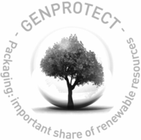 GENPROTECT Packaging: important share of renewable resources Logo (WIPO, 09/26/2019)
