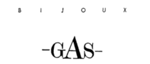 BIJOUX GAS Logo (WIPO, 23.07.1991)