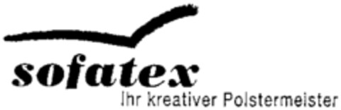 sofatex Ihr kreativer Polstermeister Logo (WIPO, 22.01.1999)