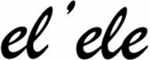 el'ele Logo (WIPO, 06.12.2010)