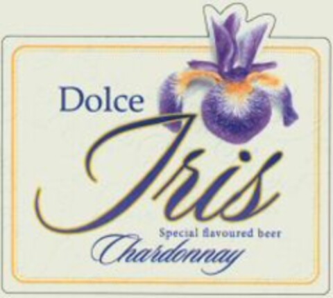 Dolce Iris Chardonnay Special flavoured beer Logo (WIPO, 19.11.2010)