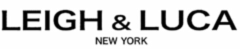 LEIGH & LUCA NEW YORK Logo (WIPO, 04.04.2011)