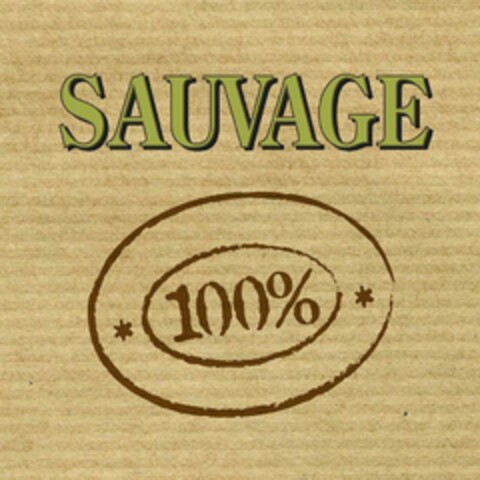 SAUVAGE 100% Logo (WIPO, 12.05.2014)