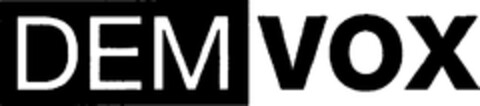 DEMVOX Logo (WIPO, 03/30/2016)