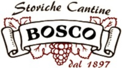 Storiche Cantine BOSCO dal 1897 Logo (WIPO, 01/25/2017)