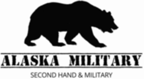 ALASKA MILITARY SECOND HAND & MILITARY Logo (WIPO, 16.03.2019)