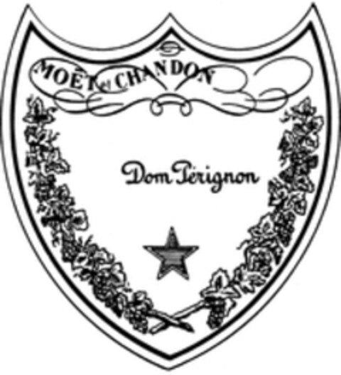MOËT et CHANDON Dom Pérignon Logo (WIPO, 03/28/1990)