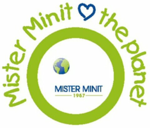 Mister Minit the planet MISTER MINIT 1957 Logo (WIPO, 09/23/2009)