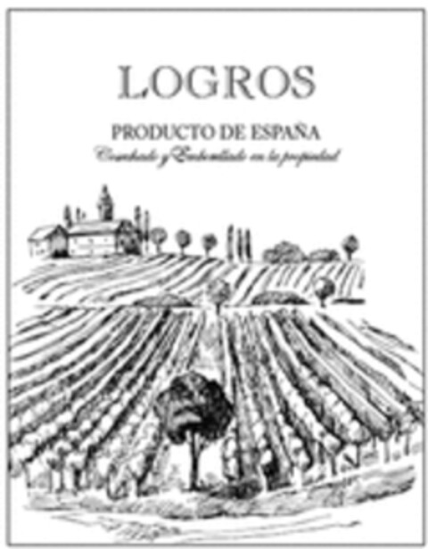 LOGROS PRODUCTO DE ESPAÑA Cosechado y Embotellado en la propiedad Logo (WIPO, 30.10.2017)