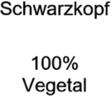 Schwarzkopf 100% Vegetal Logo (WIPO, 11/27/2019)