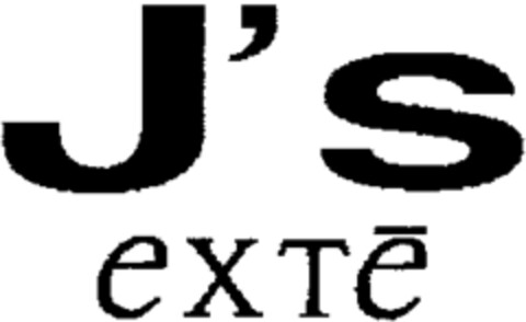 J'S eXTé Logo (WIPO, 19.09.2000)