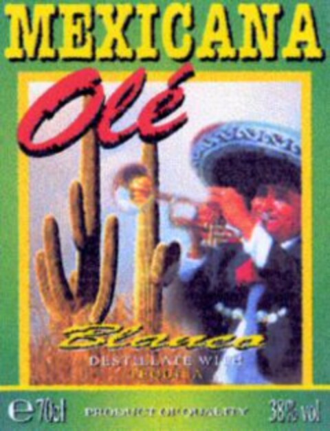MEXICANA Olé Logo (WIPO, 05.10.2001)