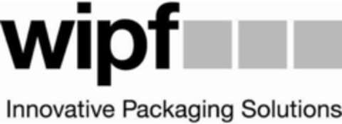 wipf Innovative Packaging Solutions Logo (WIPO, 04.05.2011)