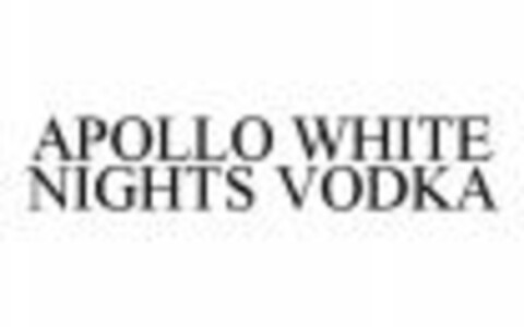 APOLLO WHITE NIGHTS VODKA Logo (WIPO, 12.01.2012)