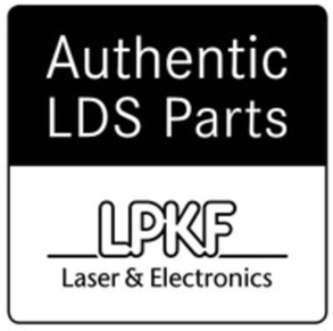 Authentic LDS Parts LPKF Laser & Electronics Logo (WIPO, 18.03.2014)