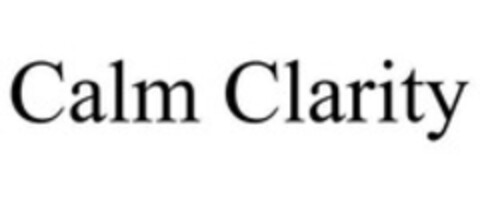 Calm Clarity Logo (WIPO, 03/31/2015)