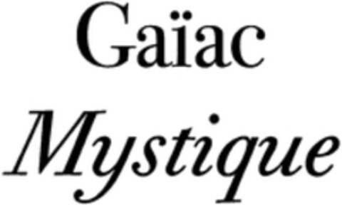 Gaïac Mystique Logo (WIPO, 25.03.2015)