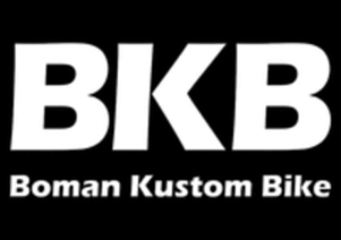 BKB Boman Kustom Bike Logo (WIPO, 12/04/2018)