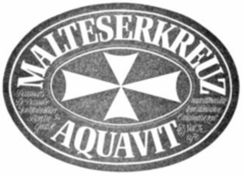 MALTESERKREUZ AQUAVIT Logo (WIPO, 03/08/1978)