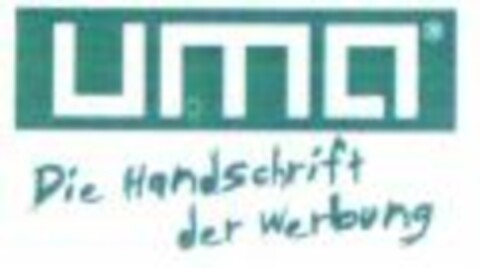 uma Die Handschrift der Werbung Logo (WIPO, 10/12/2005)