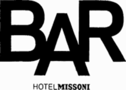 BAR HOTELMISSONI Logo (WIPO, 16.10.2009)