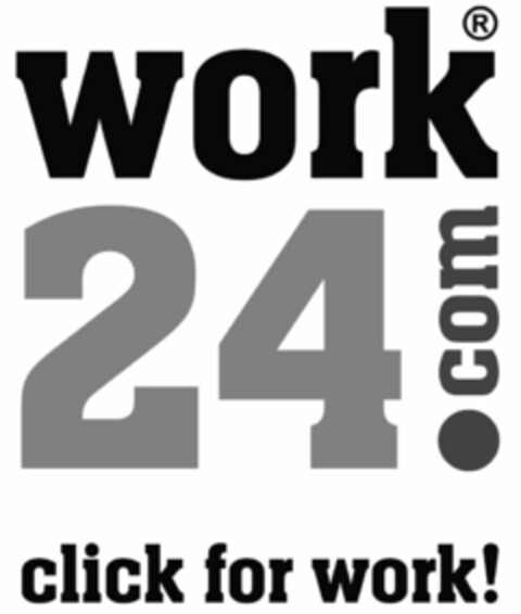 work 24.com click for work! Logo (WIPO, 04/08/2010)