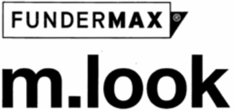 FUNDERMAX m.look Logo (WIPO, 07/10/2013)